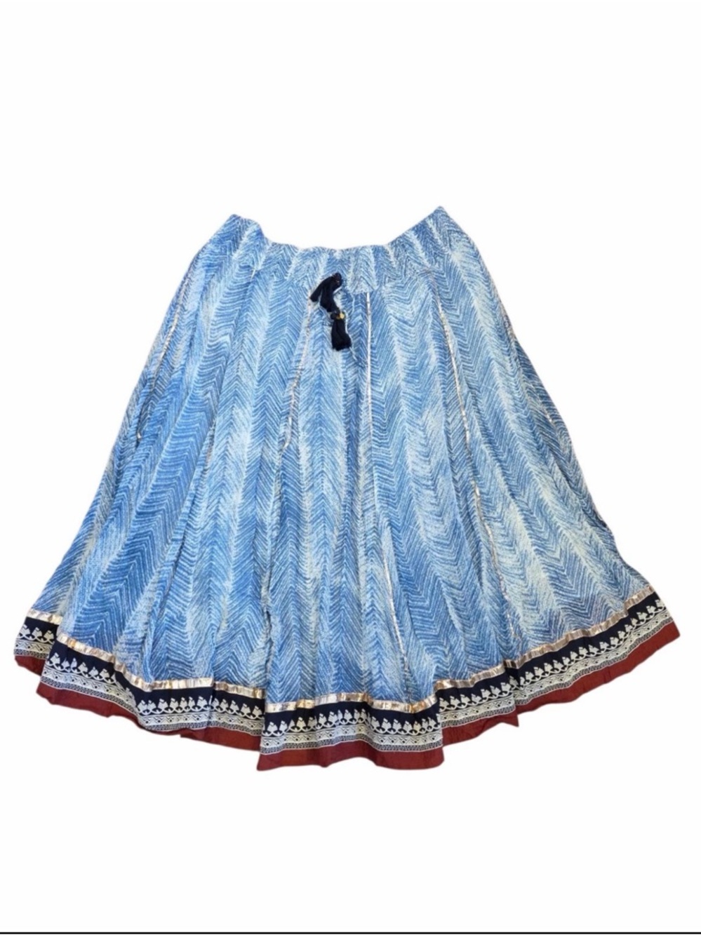 Soft Surroundings Rhoda Zagara Skirt Bohemian NWT Size Large bohemian hippie - Picture 2 of 7